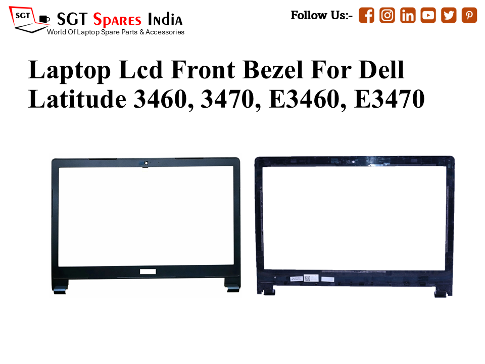 Laptop Lcd Front Bezel For Dell Latitude 3460, 3470, E3460, E3470