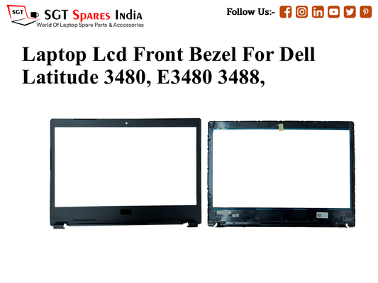 Laptop Lcd Front Bezel For Dell Latitude 3480, E3480 3488,