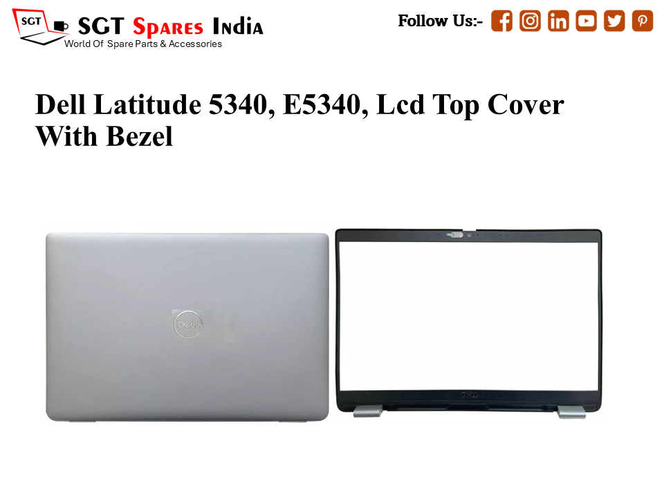 LAPTOP LCD TOP COVER WITH BAZEL FOR DELL LATTITUDE 5340, E5340,