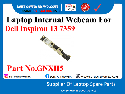 Laptop Internal Webcam For Dell Inspiron 13 7359 Part No.GNXH5