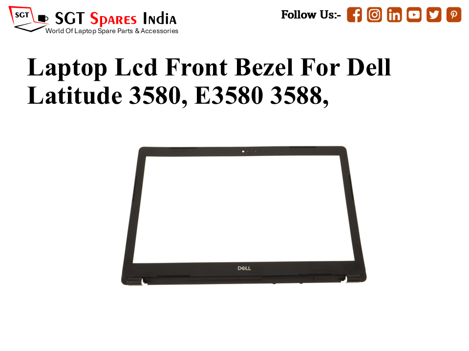 Laptop Lcd Front Bezel For Dell Latitude 3580, E3580 3588,