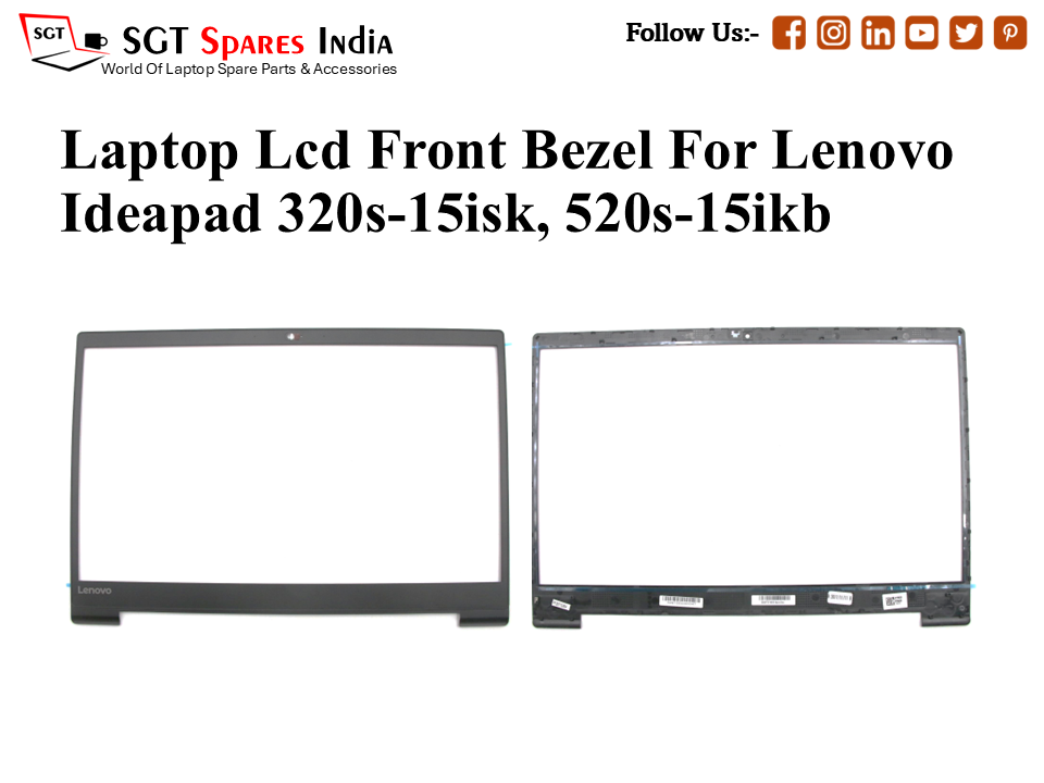 Laptop Lcd Front Bezel For Lenovo Ideapad 320s-15isk, 520s-15ikb