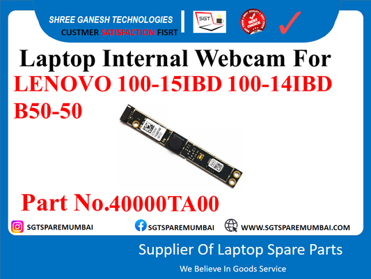 Laptop Internal Webcam For LENOVO 100-15IBD 100-14IBD B50-50 Part No.40000TA00