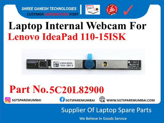 Laptop Internal Webcam For Lenovo IdeaPad 110-15ISK  Part No.5C20L82900