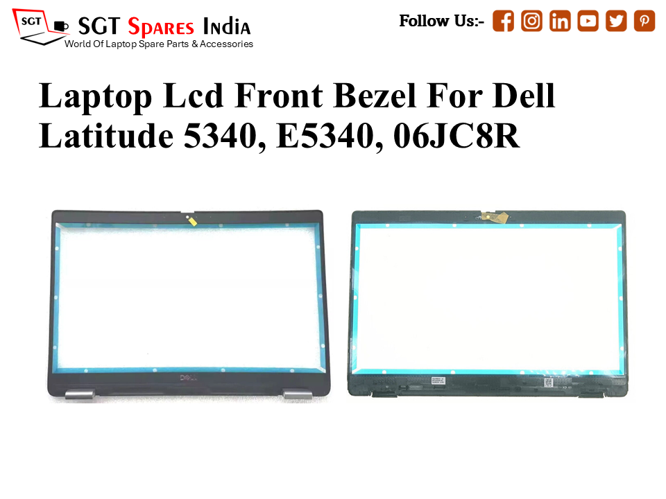 Laptop Lcd Front Bezel For Dell Latitude 5340, E5340, 06JC8R