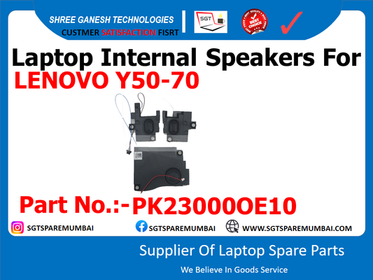 Laptop Internal Speakers For LENOVO Y50-70 Part No.:-PK230000E10