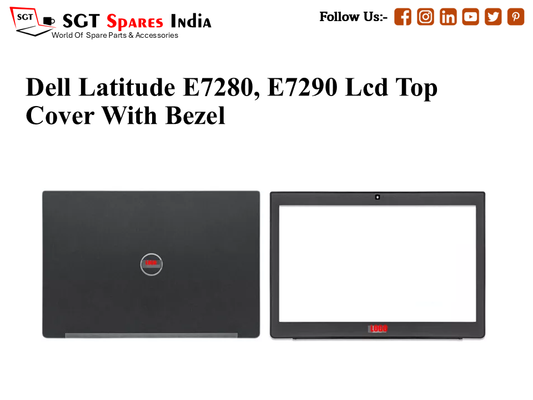 LAPTOP LCD TOP COVER WITH BAZEL FOR DELL LATTITUDE E7280, e7290