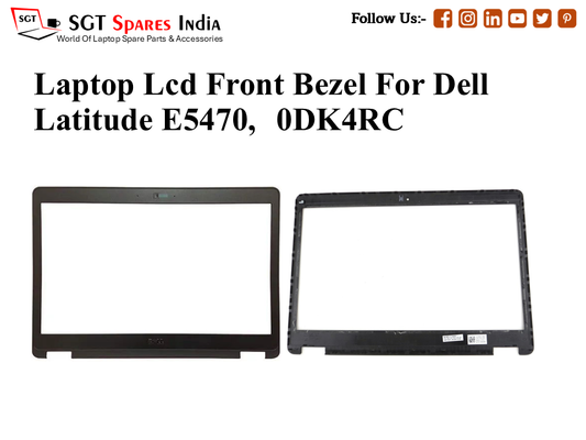 Laptop Lcd Front Bezel For Dell Latitude E5470,  0DK4RC