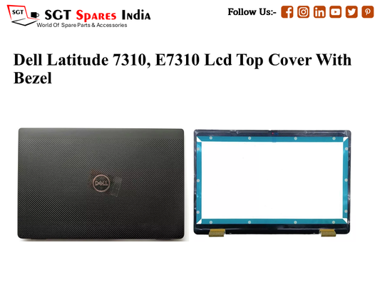 LAPTOP LCD TOP COVER WITH BAZEL FOR DELL LATTITUDE 7310 E7310,