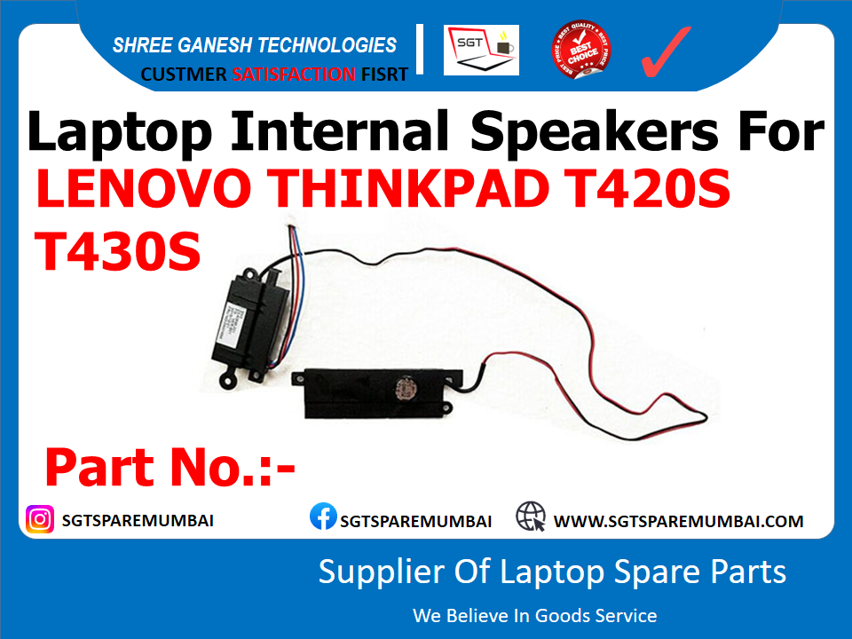 Laptop Internal Speakers For LENOVO THINKPAD T420S T430S