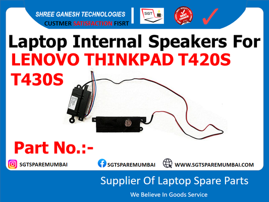 Laptop Internal Speakers For LENOVO THINKPAD T420S T430S