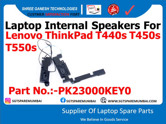 Laptop Internal Speakers For Lenovo ThinkPad T440s T450s T550s Part No.:-PK23000KEY0