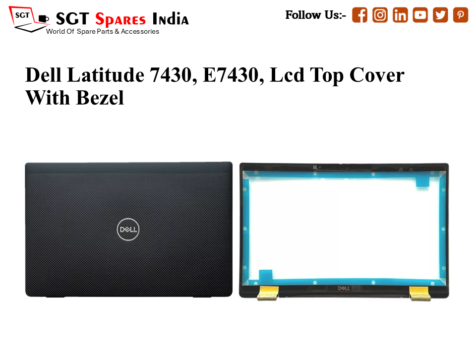 LAPTOP LCD TOP COVER WITH BAZEL FOR DELL LATTITUDE 7430, E7430,