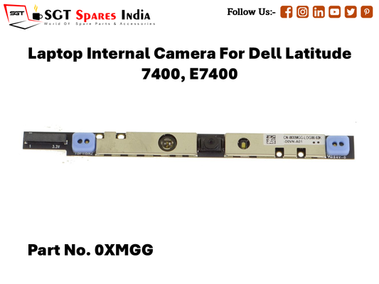 Laptop Internal Camera For Dell Latitude 7400, E7400 Part No. 0XMGG