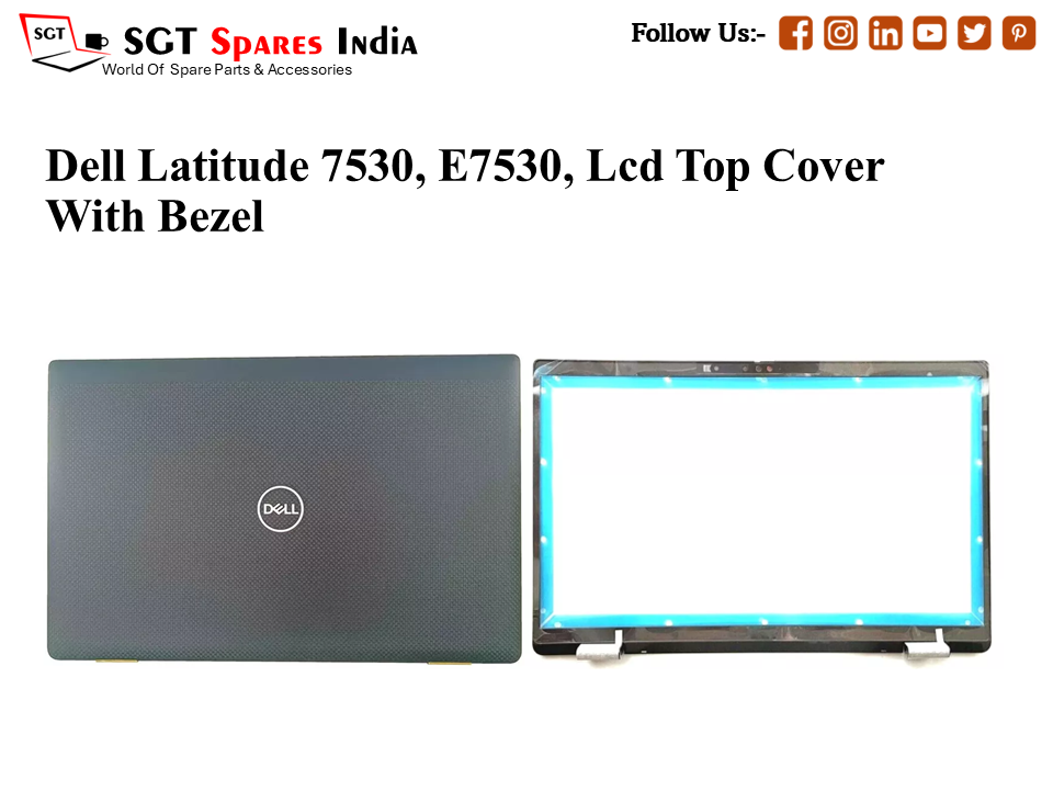 LAPTOP LCD TOP COVER WITH BAZEL FOR DELL LATTITUDE 7530, E7530,