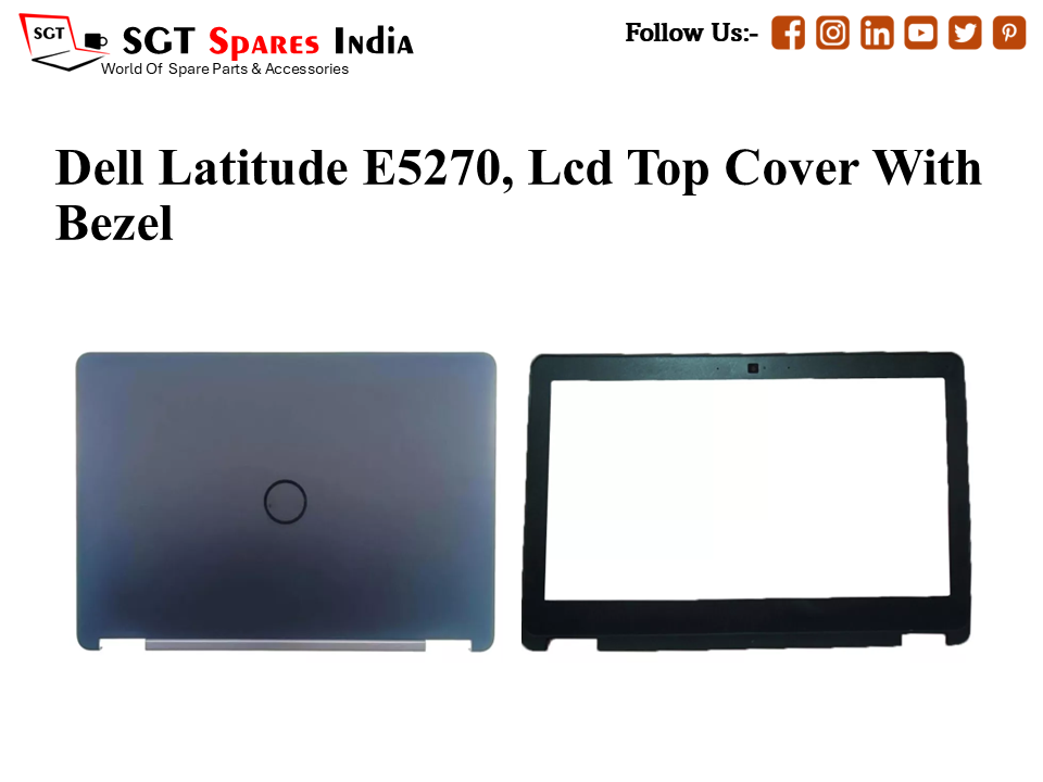 LAPTOP LCD TOP COVER WITH BAZEL FOR DELL LATTITUDE E5270,