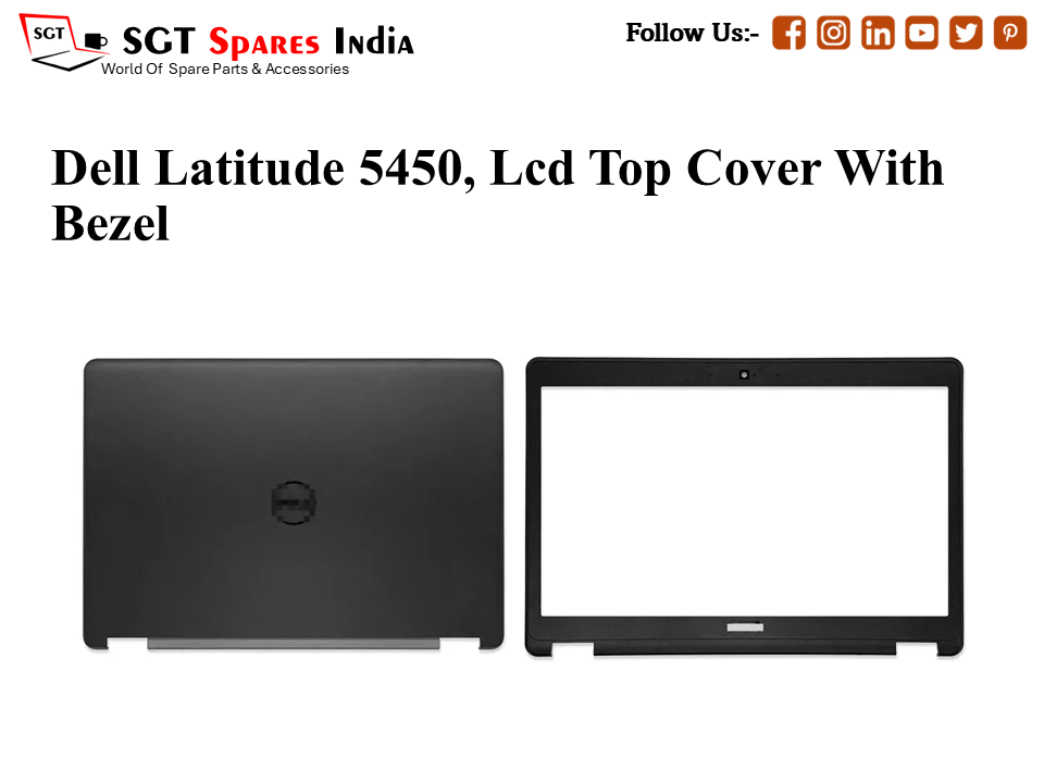 LAPTOP LCD TOP COVER WITH BAZEL FOR DELL LATTITUDE E5450,