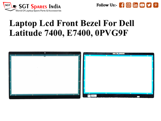 Laptop Lcd Front Bezel For Dell Latitude 7400, E7400, 0PVG9F