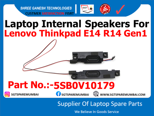 Laptop Speaker for Lenovo ThinkPad E14-Gen1 (Type 20RA, 20RB), R14 Gen1 part n  5SB0V10179 PK2300053C0