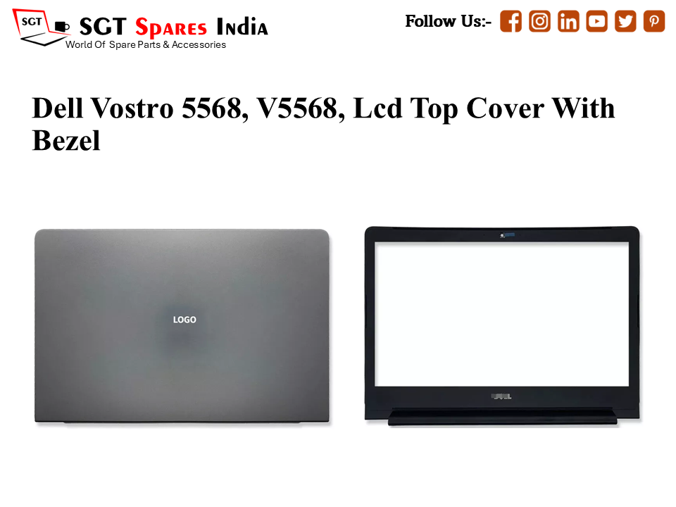 LAPTOP LCD TOP COVER WITH BAZEL FOR DELL VOSTRO 5568, V5568,