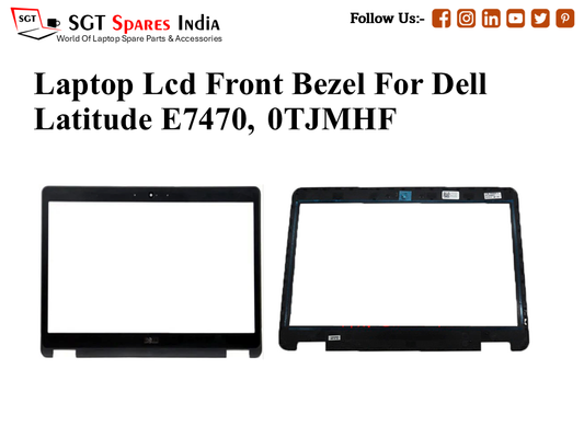 Laptop Lcd Front Bezel For Dell Latitude E7470, 0TJMHF