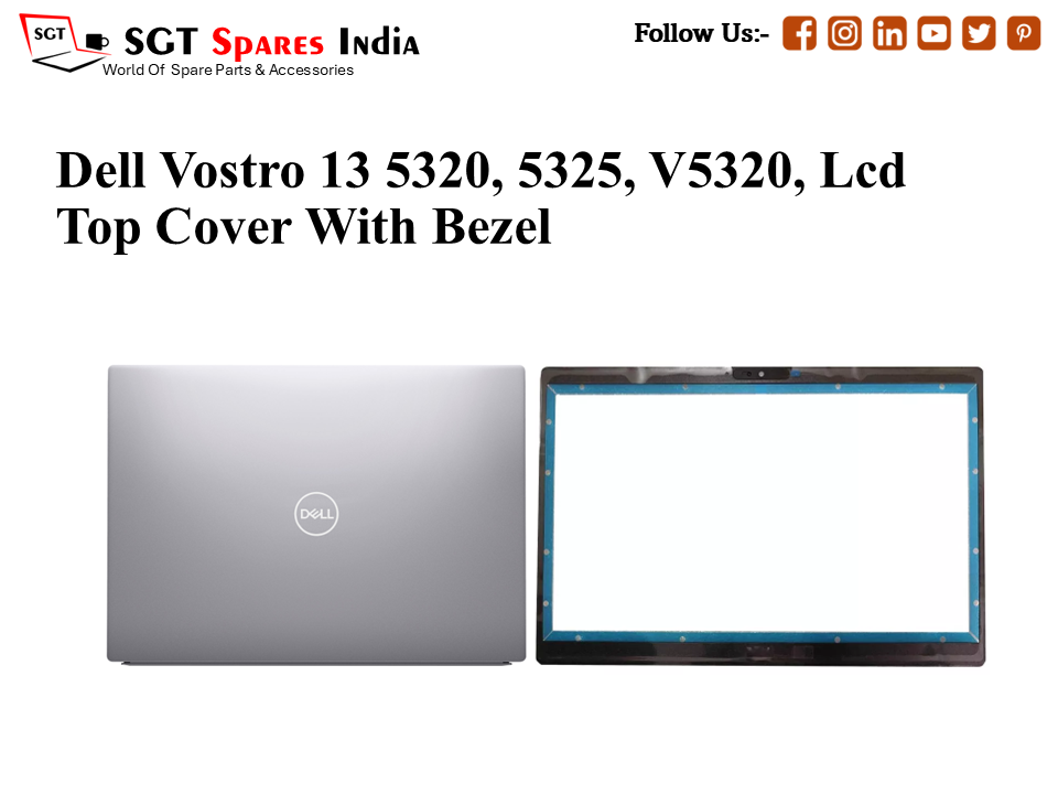 LAPTOP LCD TOP COVER WITH BAZEL FOR DELL VOSTRO 5320, 5325, V5320, V5325