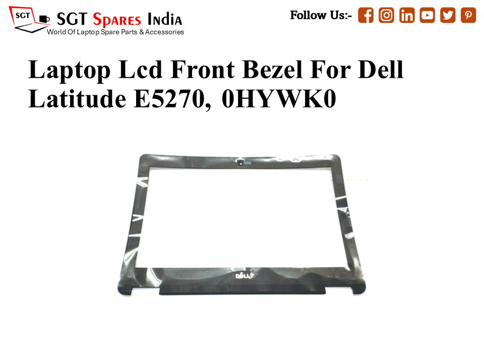 Laptop Lcd Front Bezel For Dell Latitude E5270, 0HYWK0