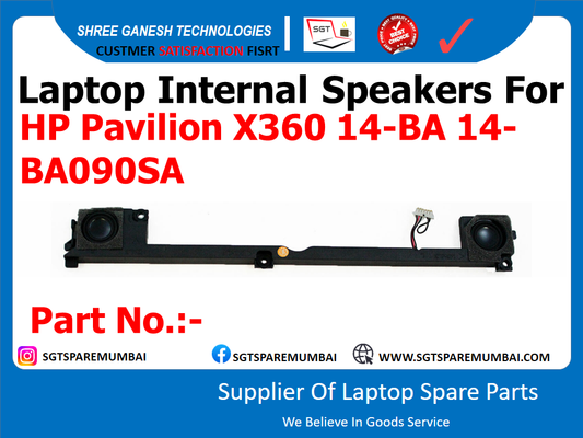 Laptop Internal Speakers For HP Pavilion X360 14-BA 14- BA090SA