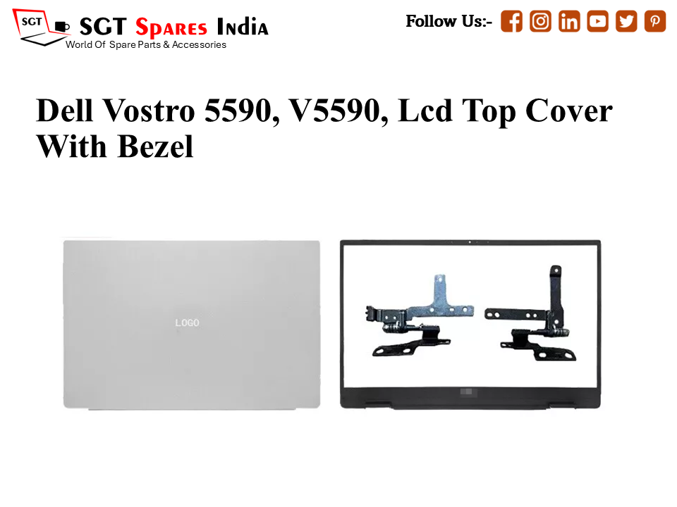 LAPTOP LCD TOP COVER WITH BAZEL FOR DELL VOSTRO 5590, V5590,