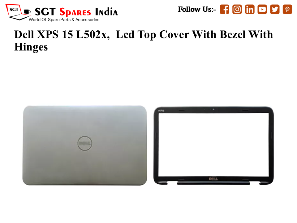 LAPTOP LCD TOP COVER WITH BAZEL FOR DELL XPS 15 L502X, L501x