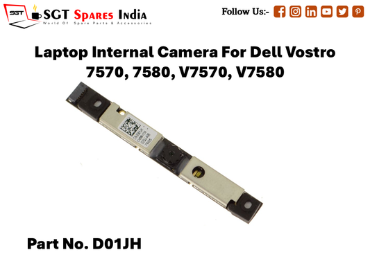 Laptop Internal Camera For Dell Vostro 7570, 7580, V7570, V7580 Part No. D01JH
