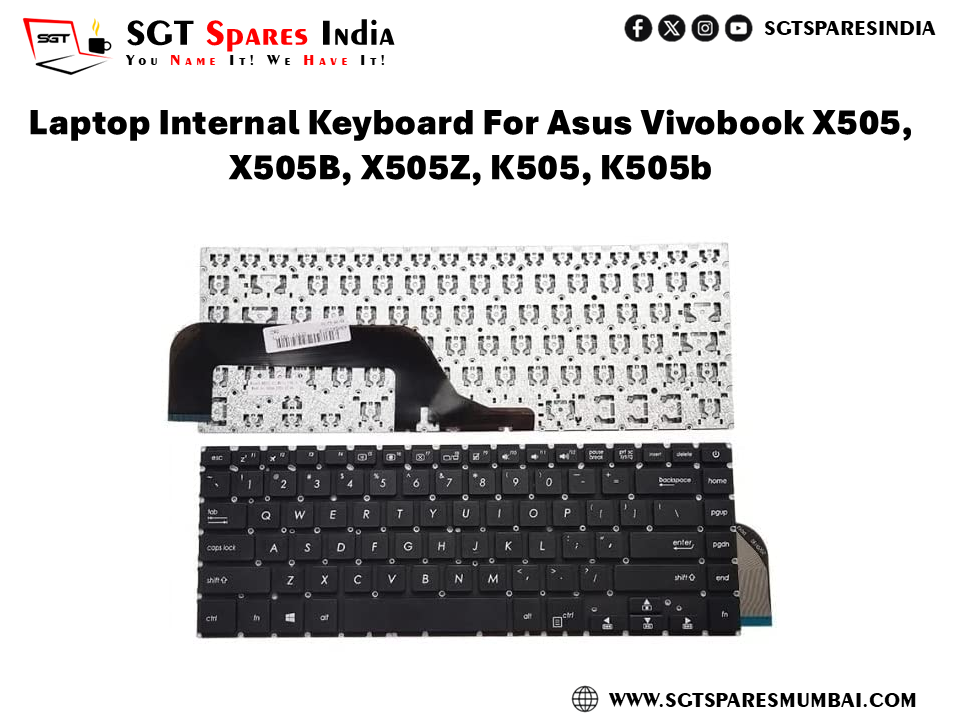 Laptop Internal Keyboard For Asus Vivobook X505, X505B, X505Z, K505, K505b