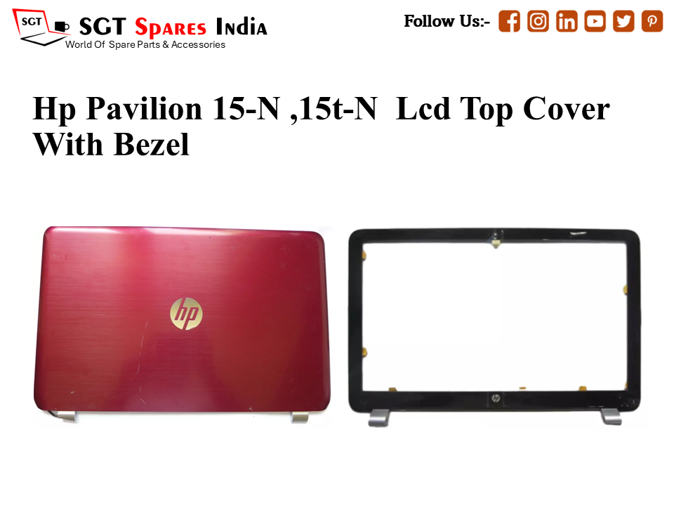 LAPTOP LCD TOP COVER WITH BAZEL FOR HP PAVILION 15-N ,15T-N