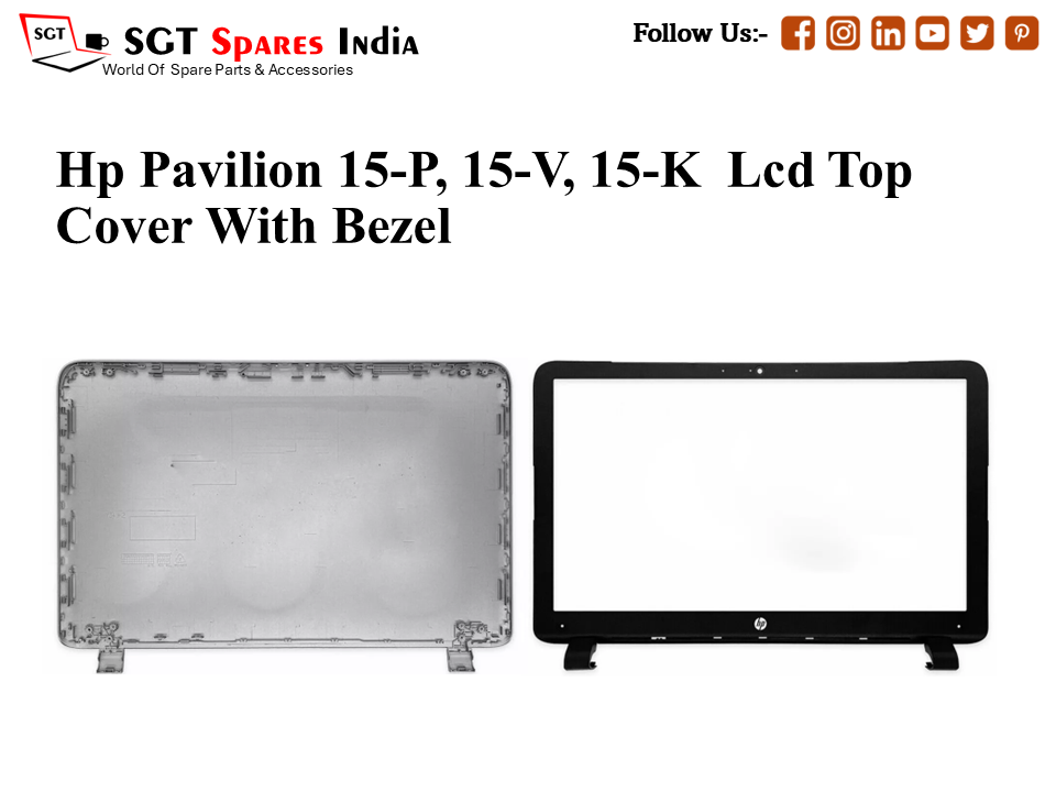 LAPTOP LCD TOP COVER WITH BAZEL FOR HP PAVILION 15-P,15-V, 15-K