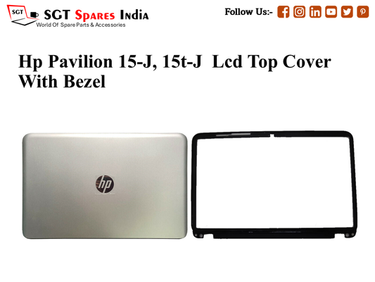 LAPTOP LCD TOP COVER WITH BAZEL FOR HP PAVILION 15-J,15T-J