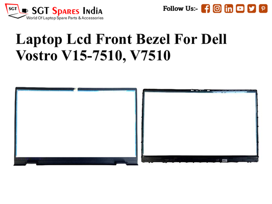 Laptop Lcd Front Bezel For Dell Vostro V15-7510, V7510