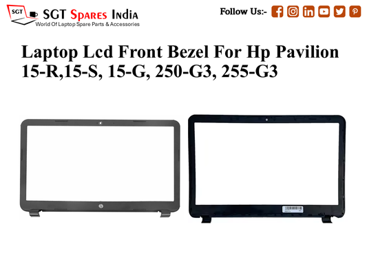 Laptop Lcd Front Bezel For Hp Pavilion 15-R,15-S, 15-G, 250-G3, 255-G3