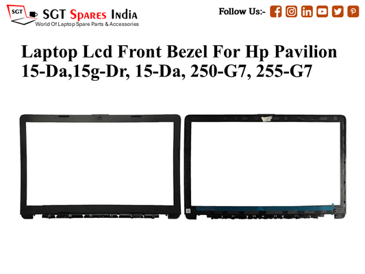 Laptop Lcd Front Bezel For Hp Pavilion 15-Da,15g-Dr, 15-Da, 250-G7, 255-G7