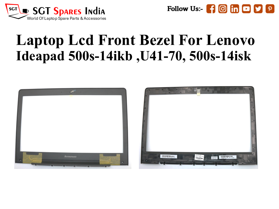 Laptop Lcd Front Bezel For Lenovo
Ideapad 500s-14ikb ,U41-70, 500s-14isk