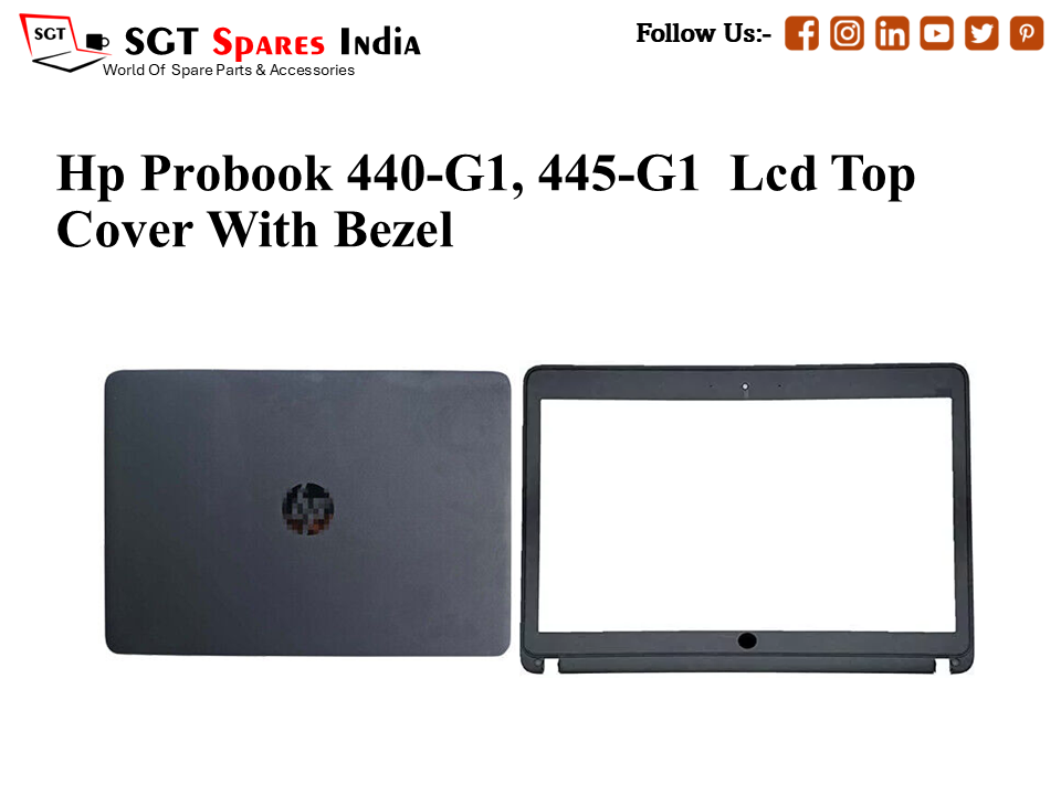 LAPTOP LCD TOP COVER WITH BAZEL FOR HP PROBOOK  440-G1,445-G1