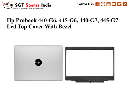 LAPTOP LCD TOP COVER WITH BAZEL FOR HP PROBOOK  440-G6,445-G6, 440-G7, 445-G7