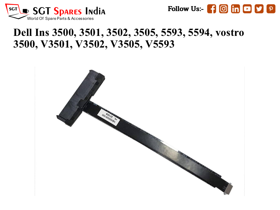 D-ell Ins 3500, 3501, 3502, 3505, 5593, 5594, vostro 3500, V3501, V3502, V3505, V5593   Laptop Hard-Disk (HDD) Cable