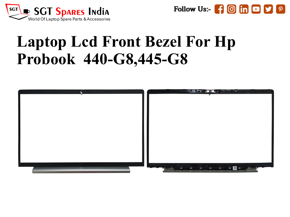 Laptop Lcd Front Bezel For Hp Probook  440-G8,445-G8