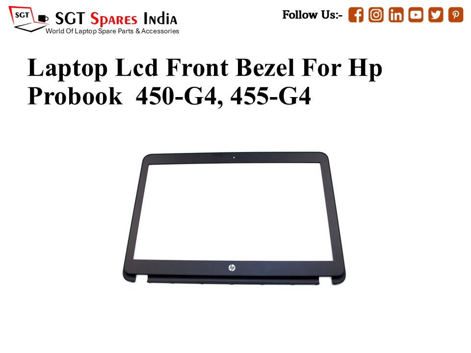 Laptop Lcd Front Bezel For Hp Probook  450-G4, 455-G4