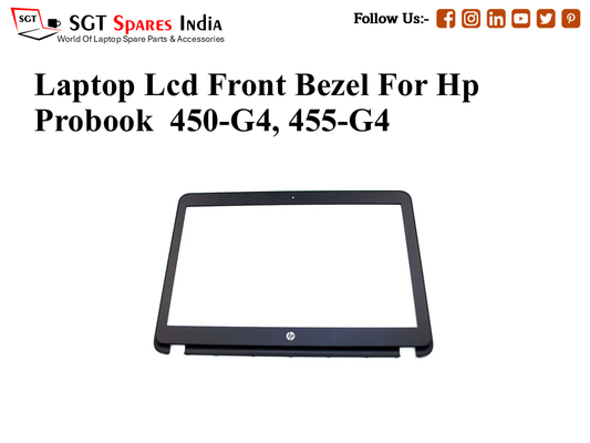 Laptop Lcd Front Bezel For Hp Probook  450-G4, 455-G4