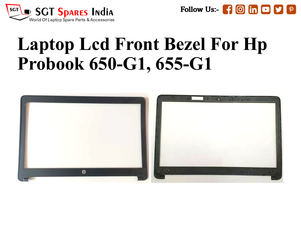 Laptop Lcd Front Bezel For Hp Probook 650-G1, 655-G1