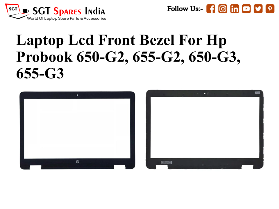 Laptop Lcd Front Bezel For Hp
Probook 650-G2, 655-G2, 650-G3, 655-G3