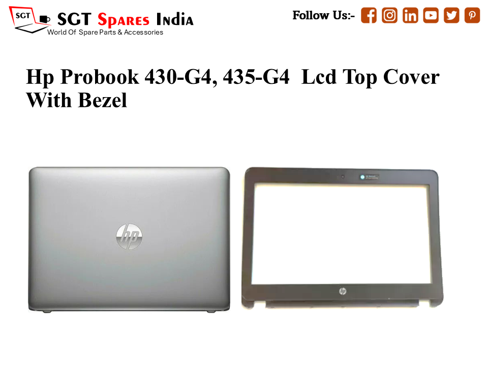 LAPTOP LCD TOP COVER WITH BAZEL FOR HP PROBOOK  430-G4, 435-G4