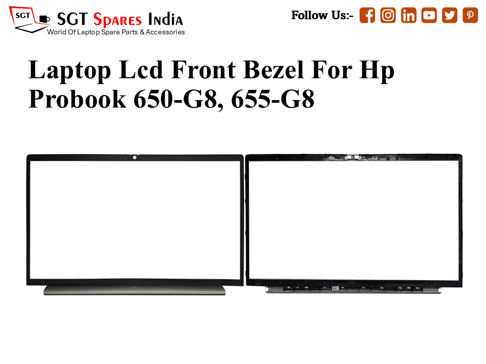 Laptop Lcd Front Bezel For Hp Probook 650-G8, 655-G8