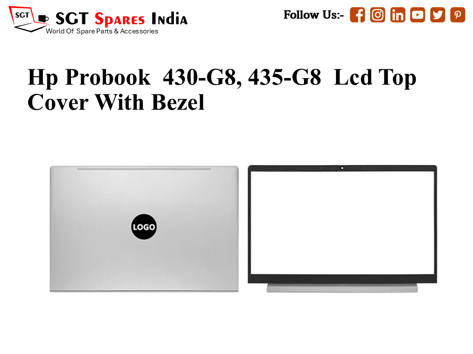 LAPTOP LCD TOP COVER WITH BAZEL FOR HP PROBOOK  430-G8, 435-G8